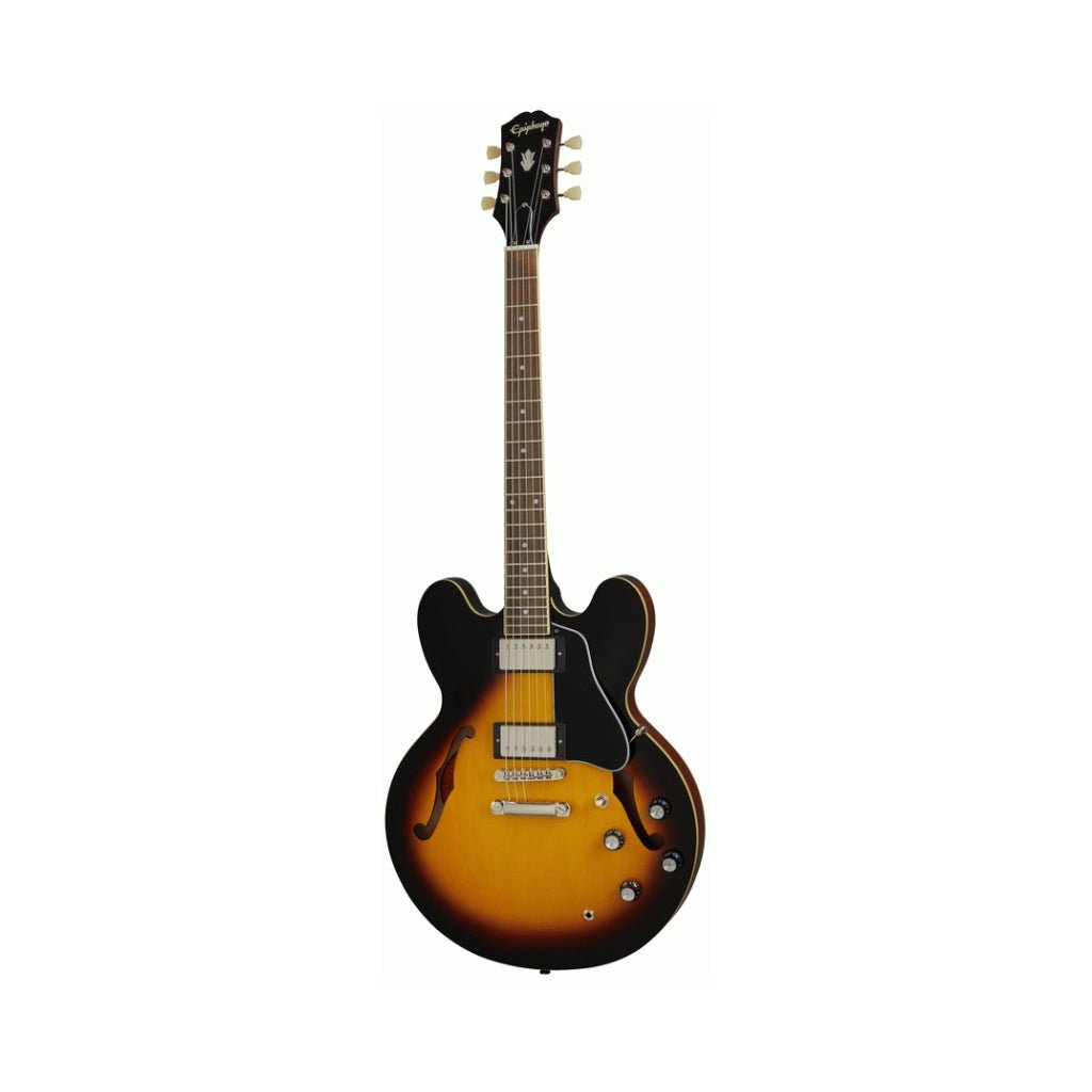 Epiphone ES-335 Rosewood Semi-Hollow Electric Guitar - Vintage Sunburst Electric Guitars Sky Music