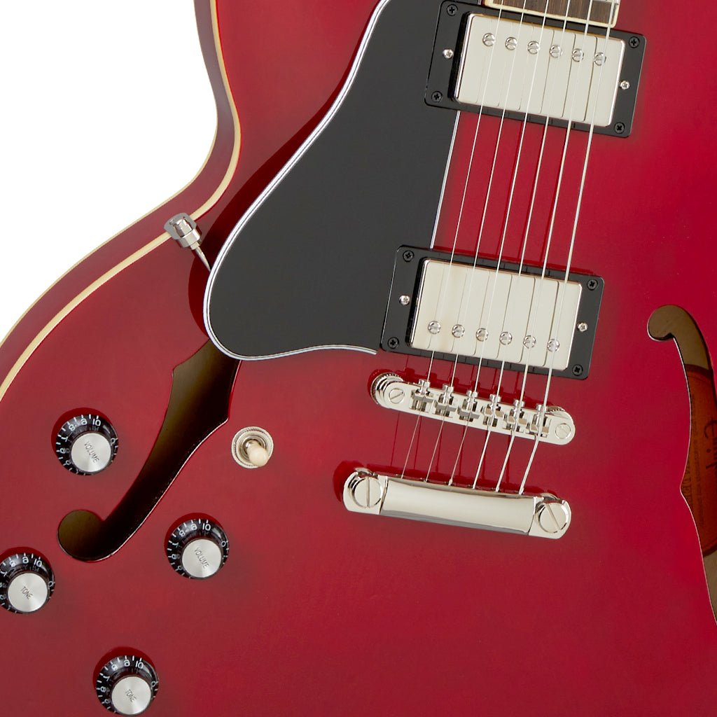Epiphone ES335 Rosewood Left Handed Semi-Hollow Electric Guitar - Cherry Electric Guitars Sky Music