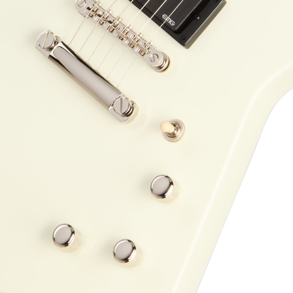 Epiphone Explorer '80s EMG Electric Guitar - Classic White Electric Guitars Sky Music