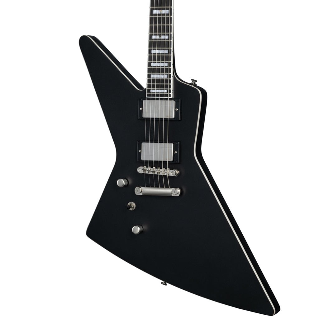 Epiphone Extura Prophecy Left Handed - Aged Jet Black Metallic Electric Guitars Sky Music