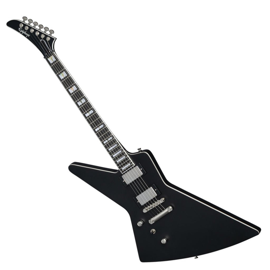 Epiphone Extura Prophecy Left Handed - Aged Jet Black Metallic Electric Guitars Sky Music