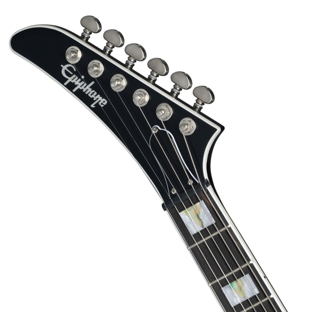 Epiphone Extura Prophecy Left Handed - Aged Jet Black Metallic Electric Guitars Sky Music