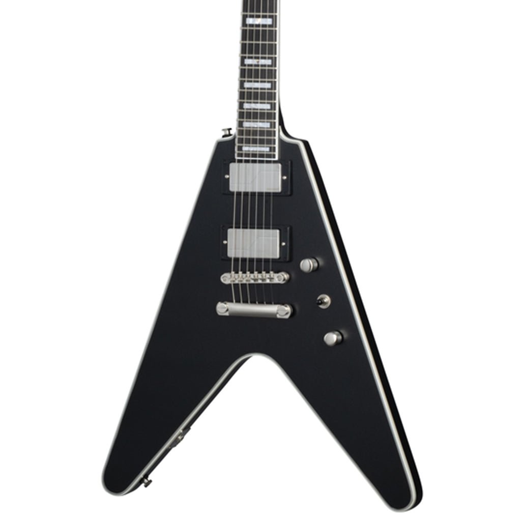 Epiphone Flying V Prophecy - Aged Jet Black Metallic Electric Guitars Sky Music