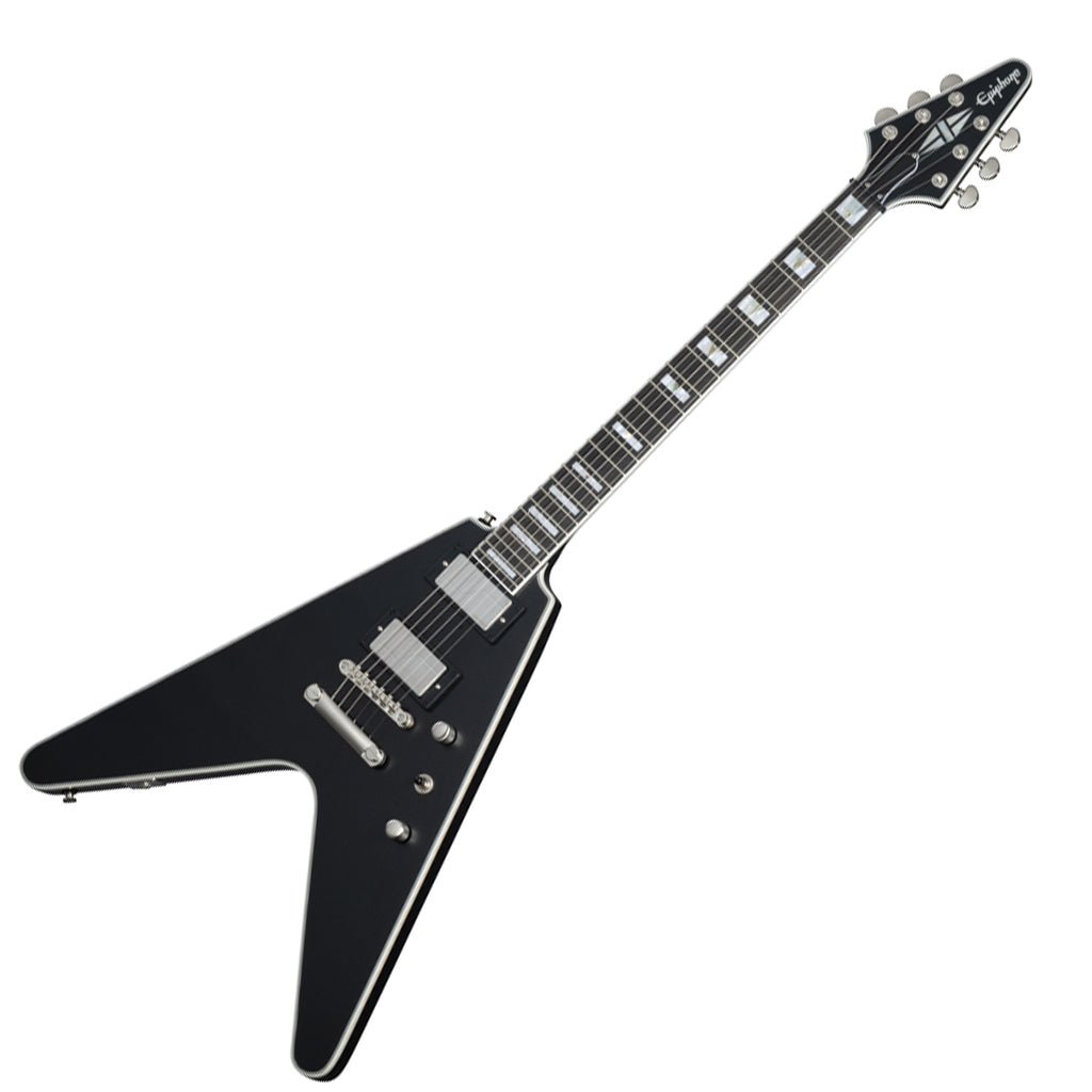 Epiphone Flying V Prophecy - Aged Jet Black Metallic Electric Guitars Sky Music