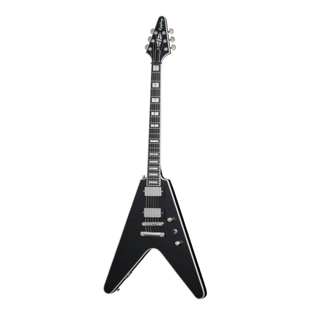 Epiphone Flying V Prophecy - Aged Jet Black Metallic Electric Guitars Sky Music