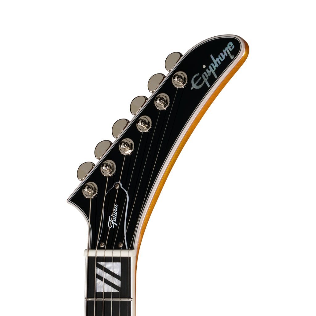 Epiphone Futura Explorer Custom Electric Guitar - Firestorm Shift Electric Guitars Sky Music