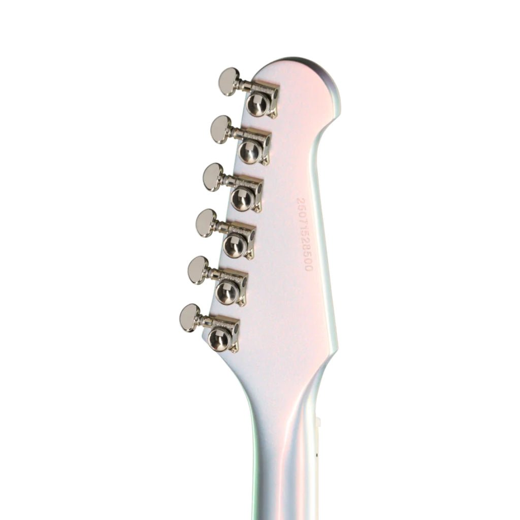 Epiphone Futura Firebird Custom Electric Guitar - Quicksilver Shift Electric Guitars Sky Music
