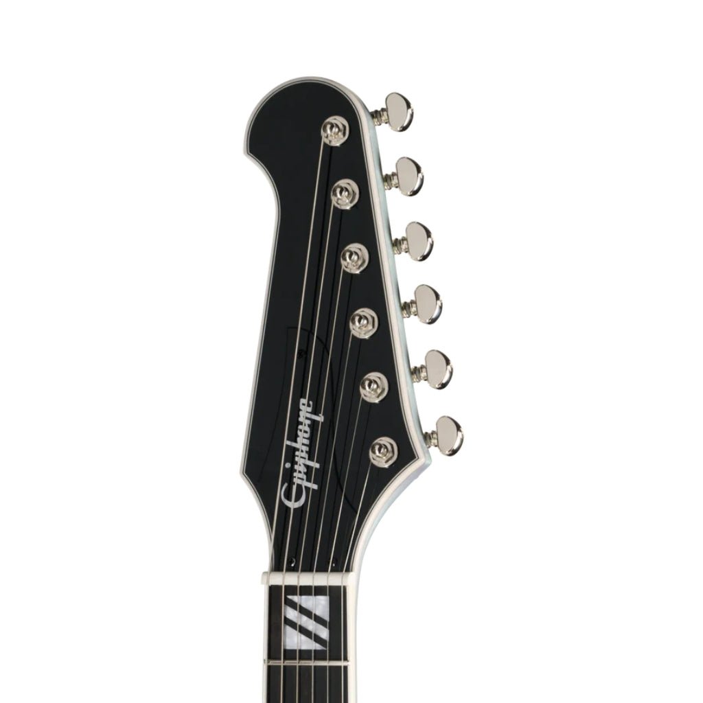 Epiphone Futura Firebird Custom Electric Guitar - Quicksilver Shift Electric Guitars Sky Music