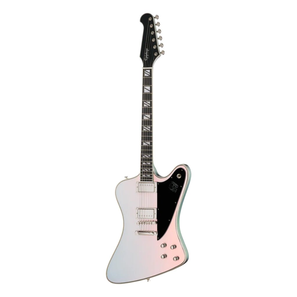 Epiphone Futura Firebird Custom Electric Guitar - Quicksilver Shift Electric Guitars Sky Music
