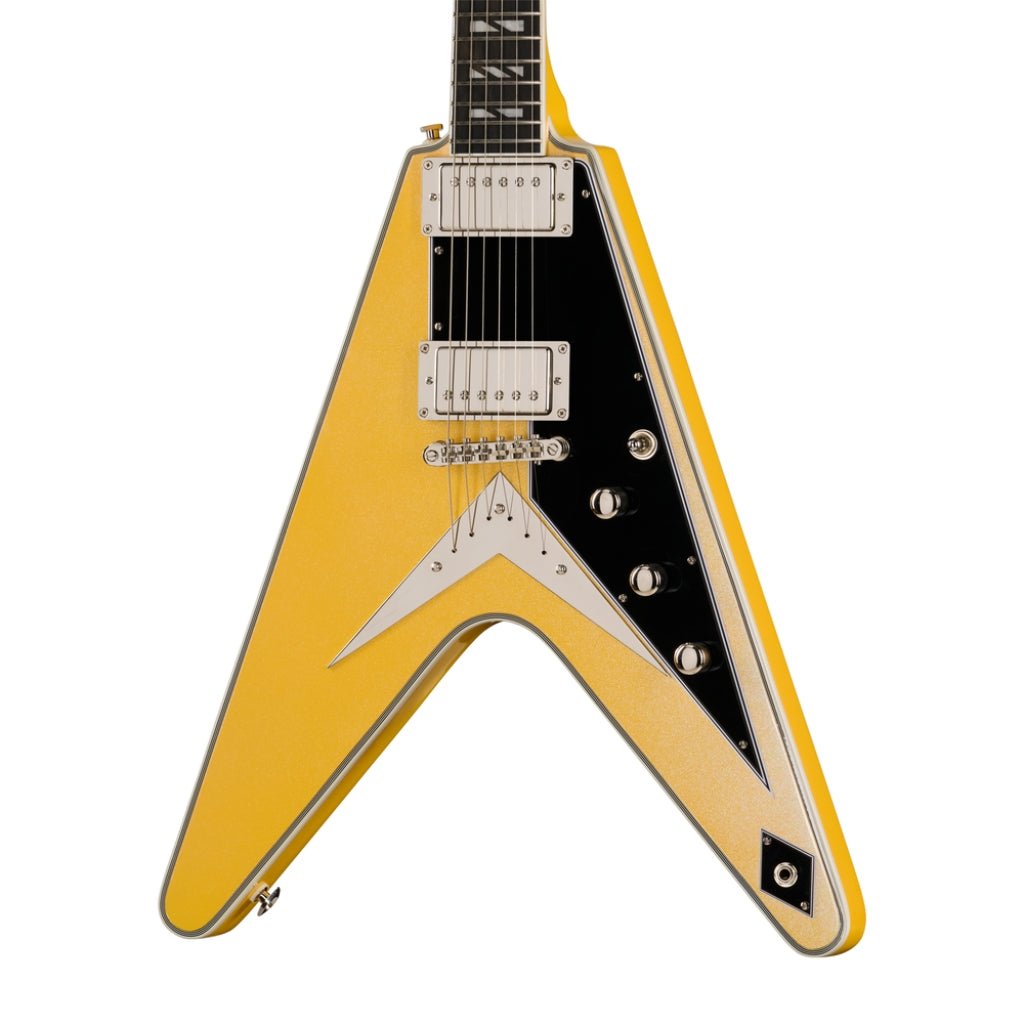 Epiphone Futura Flying V Custom Electric Guitar - Solaris Shift Electric Guitars Sky Music