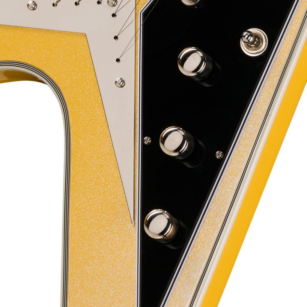 Epiphone Futura Flying V Custom Electric Guitar - Solaris Shift Electric Guitars Sky Music