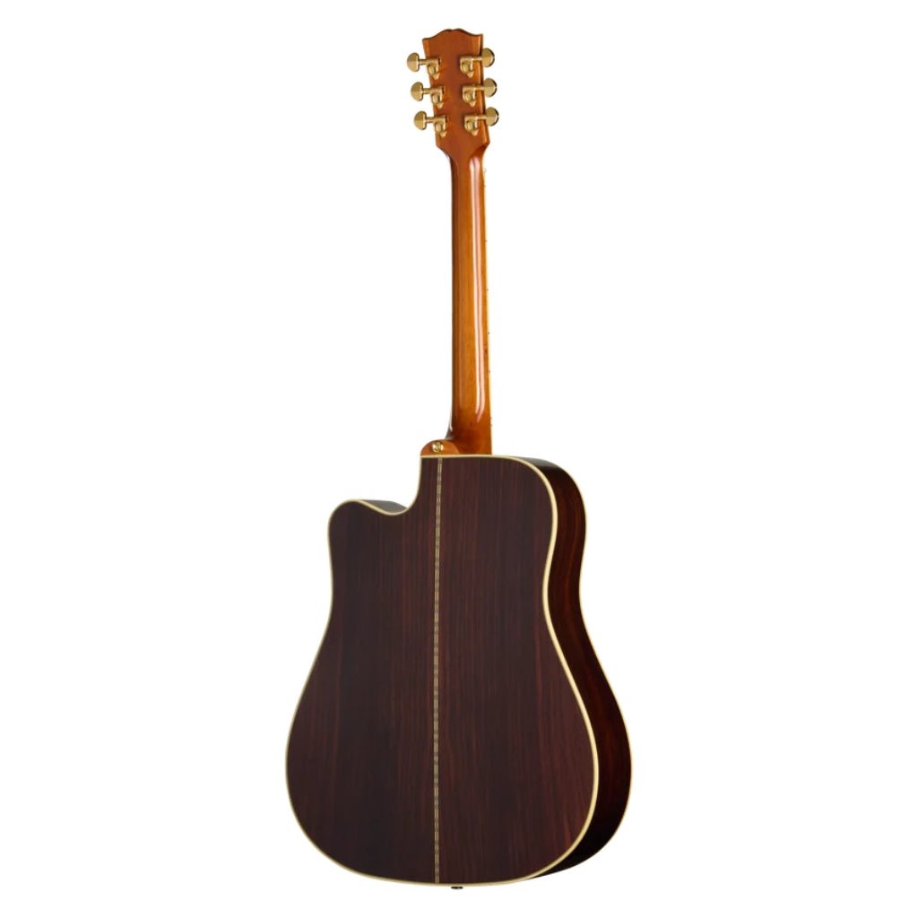 Epiphone Hummingbird Deluxe EC Acoustic-Electric Guitar - Autumn Burst Acoustic Guitars Sky Music