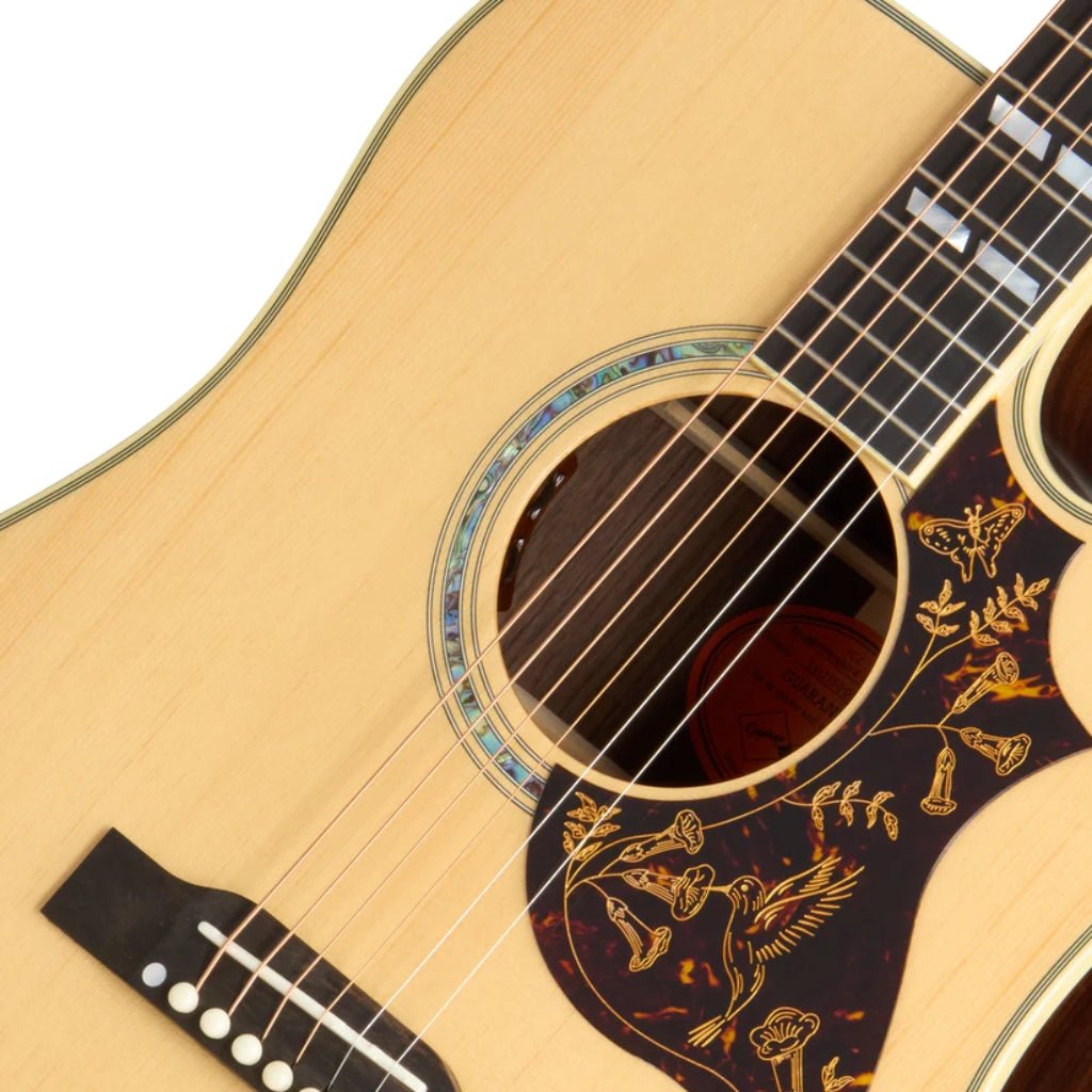 Epiphone Hummingbird Deluxe EC Acoustic-Electric Guitar - Natural Acoustic Guitars Sky Music