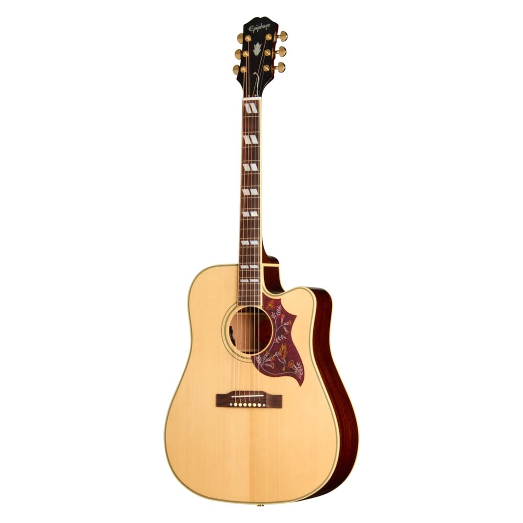 Epiphone Hummingbird Standard EC Acoustic Guitar - Natural Acoustic Guitars Sky Music