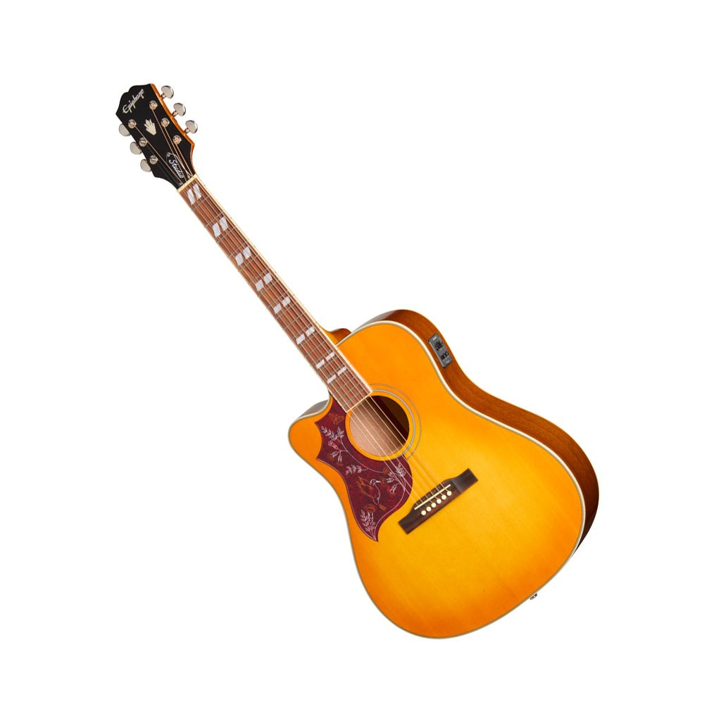 Epiphone Hummingbird Studio EC Left Handed - Heritage Cherry Sunburst Acoustic Guitars Sky Music