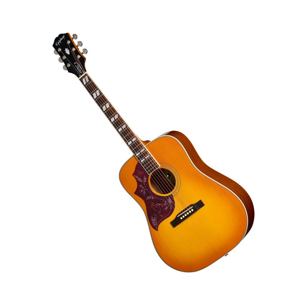 Epiphone Hummingbird Studio Left Handed - Heritage Cherry Sunburst Acoustic Guitars Sky Music