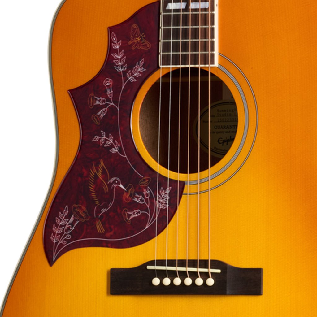 Epiphone Hummingbird Studio Left Handed - Heritage Cherry Sunburst Acoustic Guitars Sky Music