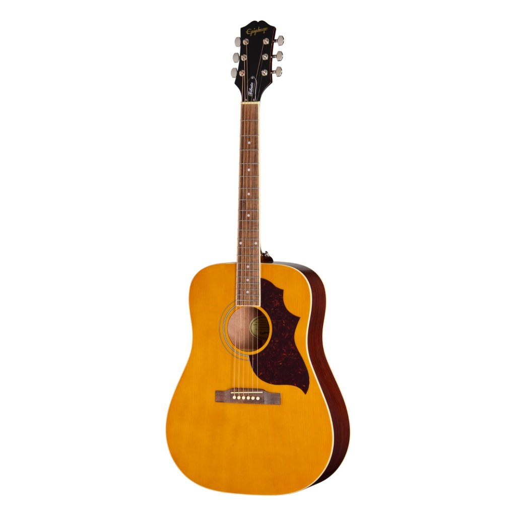Epiphone Hummingbird Tribute Acoustic-Electric Guitar - Antique Natural Acoustic Guitars Sky Music