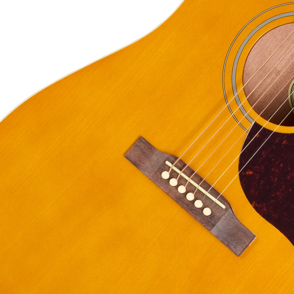 Epiphone Hummingbird Tribute Acoustic-Electric Guitar - Antique Natural Acoustic Guitars Sky Music