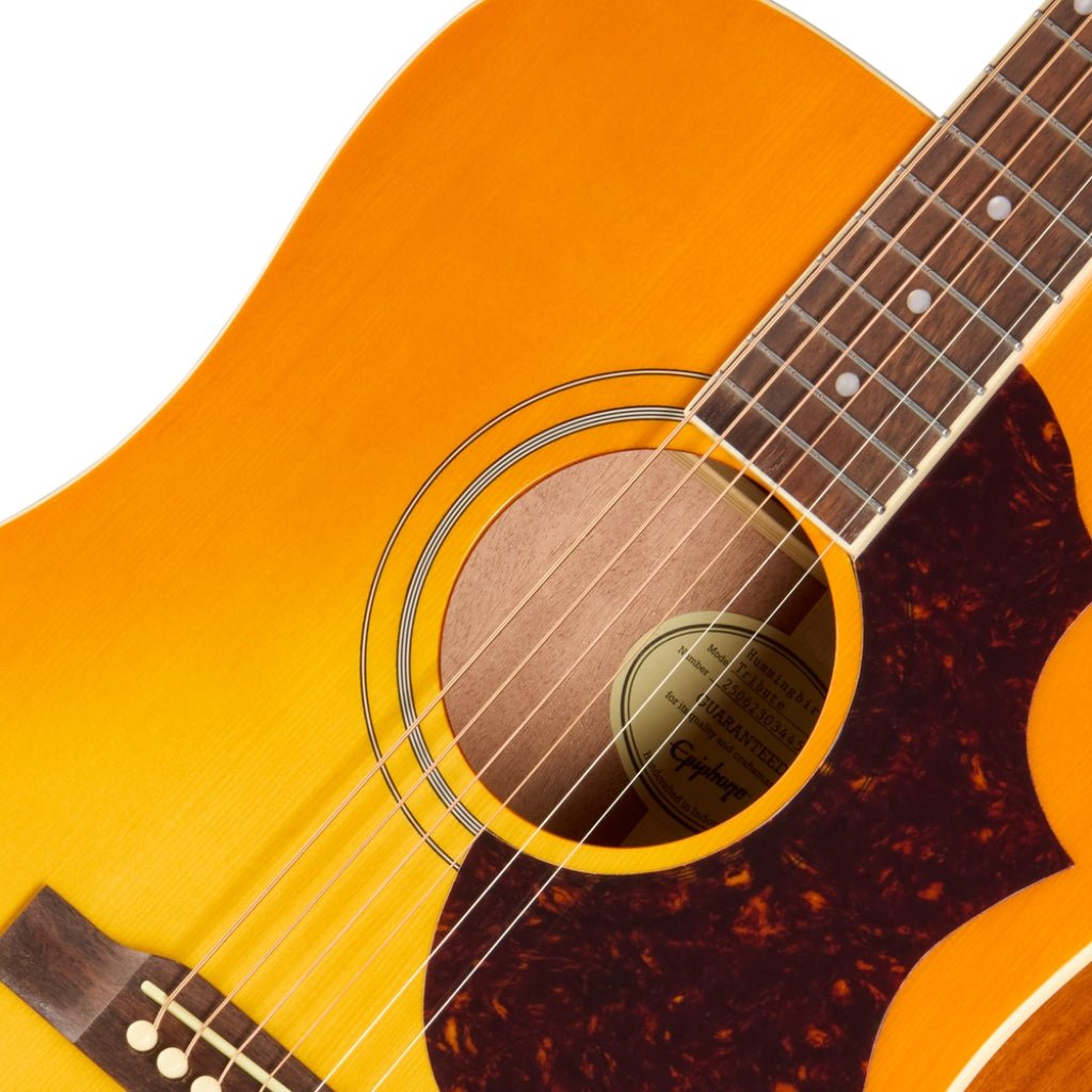 Epiphone Hummingbird Tribute Acoustic-Electric Guitar - Heritage Cherry Burst Acoustic Guitars Sky Music