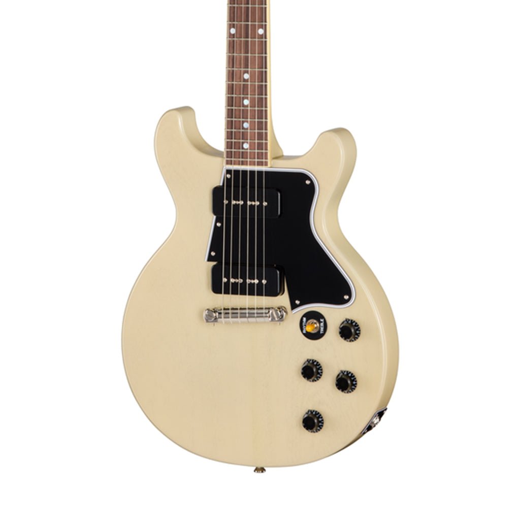 Epiphone Inspired by Gibson Custom 1960 Les Paul Special Double Cut Electric Guitar - TV White Electric Guitars Sky Music