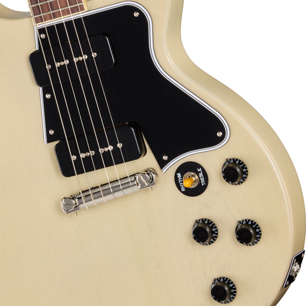 Epiphone Inspired by Gibson Custom 1960 Les Paul Special Double Cut Electric Guitar - TV White Electric Guitars Sky Music