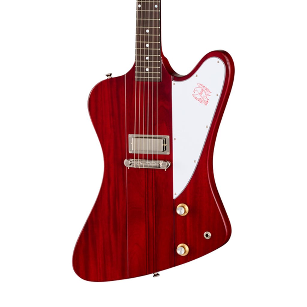 Epiphone Inspired by Gibson Custom 1963 Firebird I Reissue Electric Guitar - Cherry Electric Guitars Sky Music
