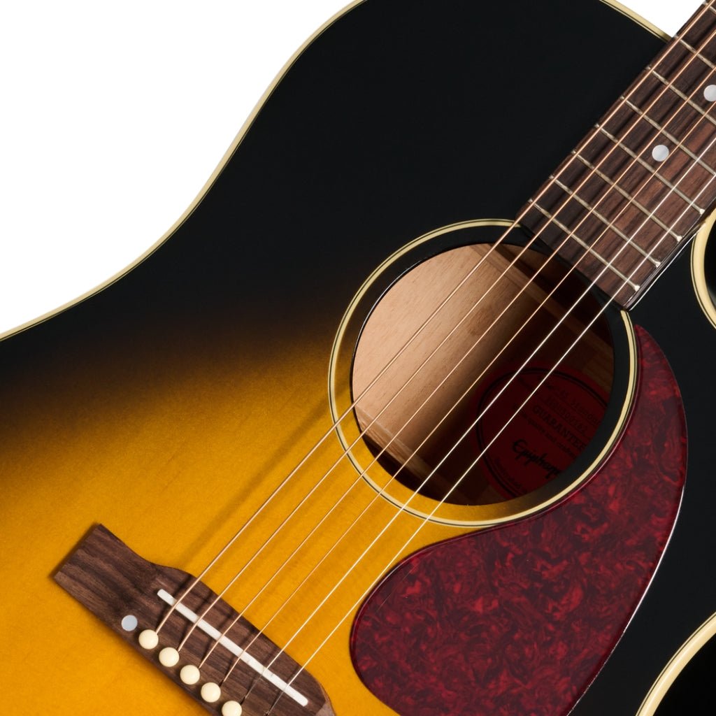Epiphone J-45 Standard EC Acoustic Guitar - Vintage Sunburst Acoustic Guitars Sky Music