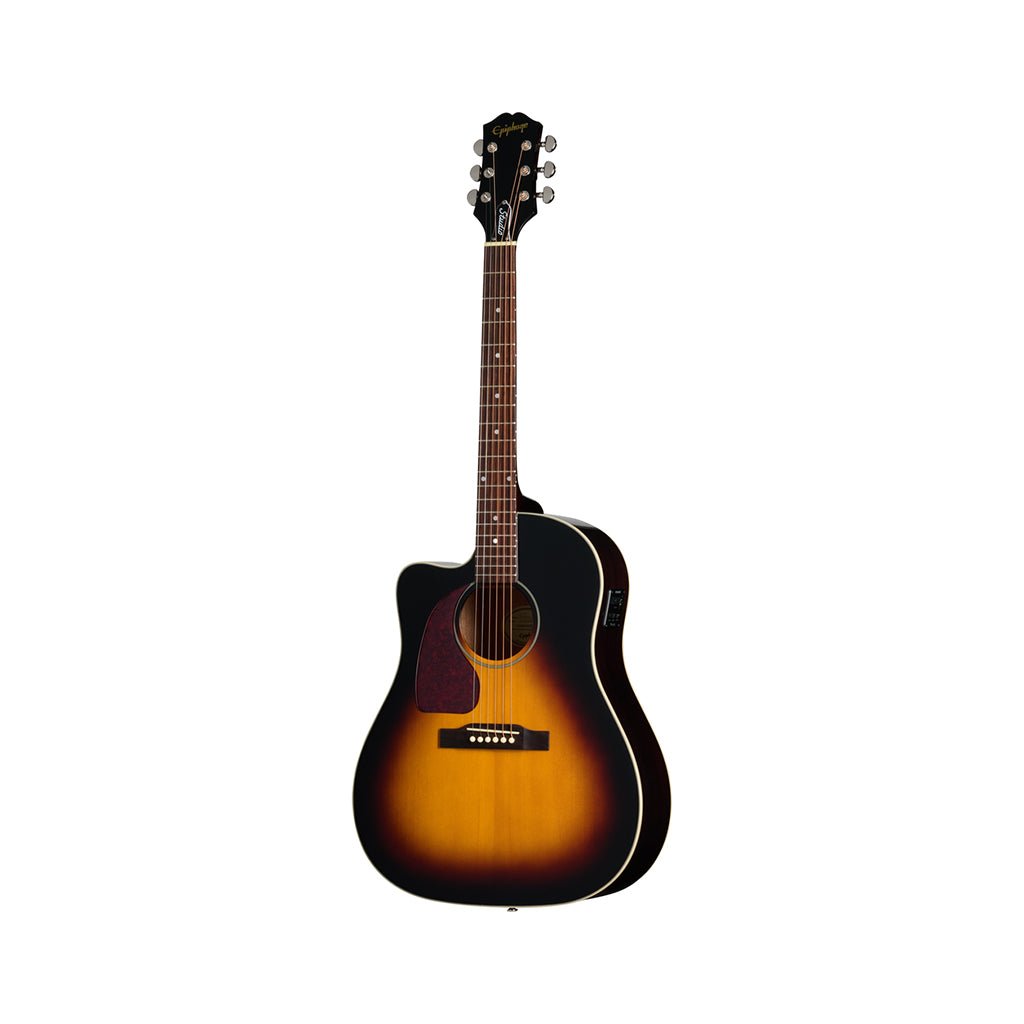 Epiphone J-45 Studio EC Left Handed - Vintage Sunburst Acoustic Guitars Sky Music