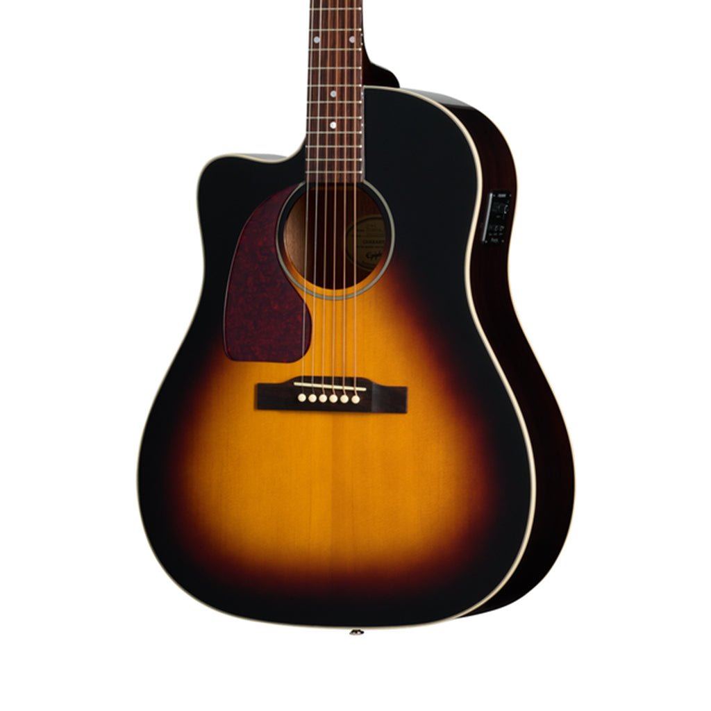 Epiphone J-45 Studio EC Left Handed - Vintage Sunburst Acoustic Guitars Sky Music