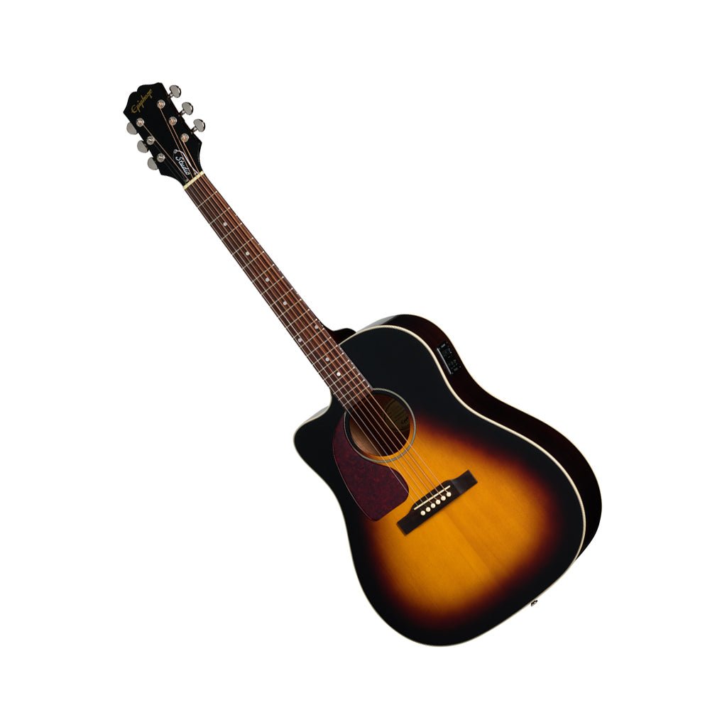 Epiphone J-45 Studio EC Left Handed - Vintage Sunburst Acoustic Guitars Sky Music