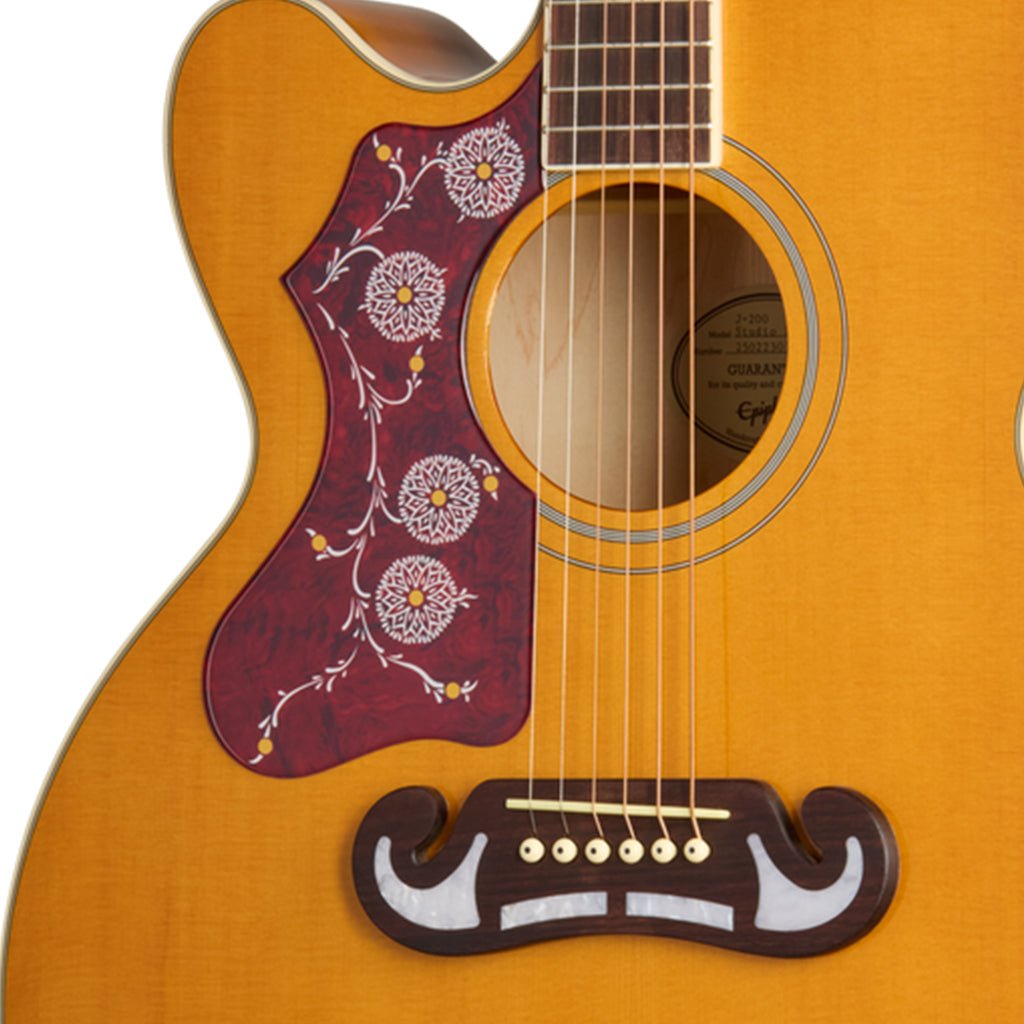 Epiphone J200 Studio EC Left Handed - Natural Acoustic Guitars Sky Music
