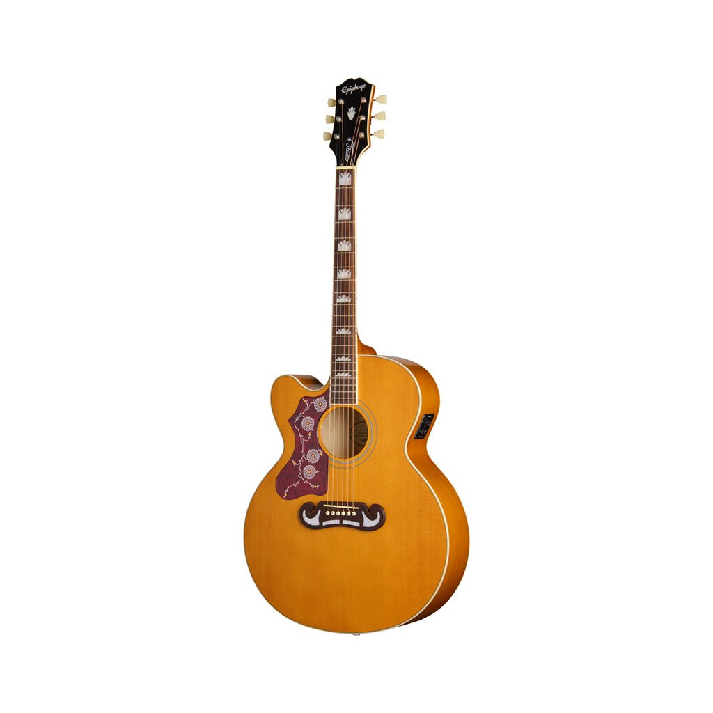 Epiphone J200 Studio EC Left Handed - Natural Acoustic Guitars Sky Music