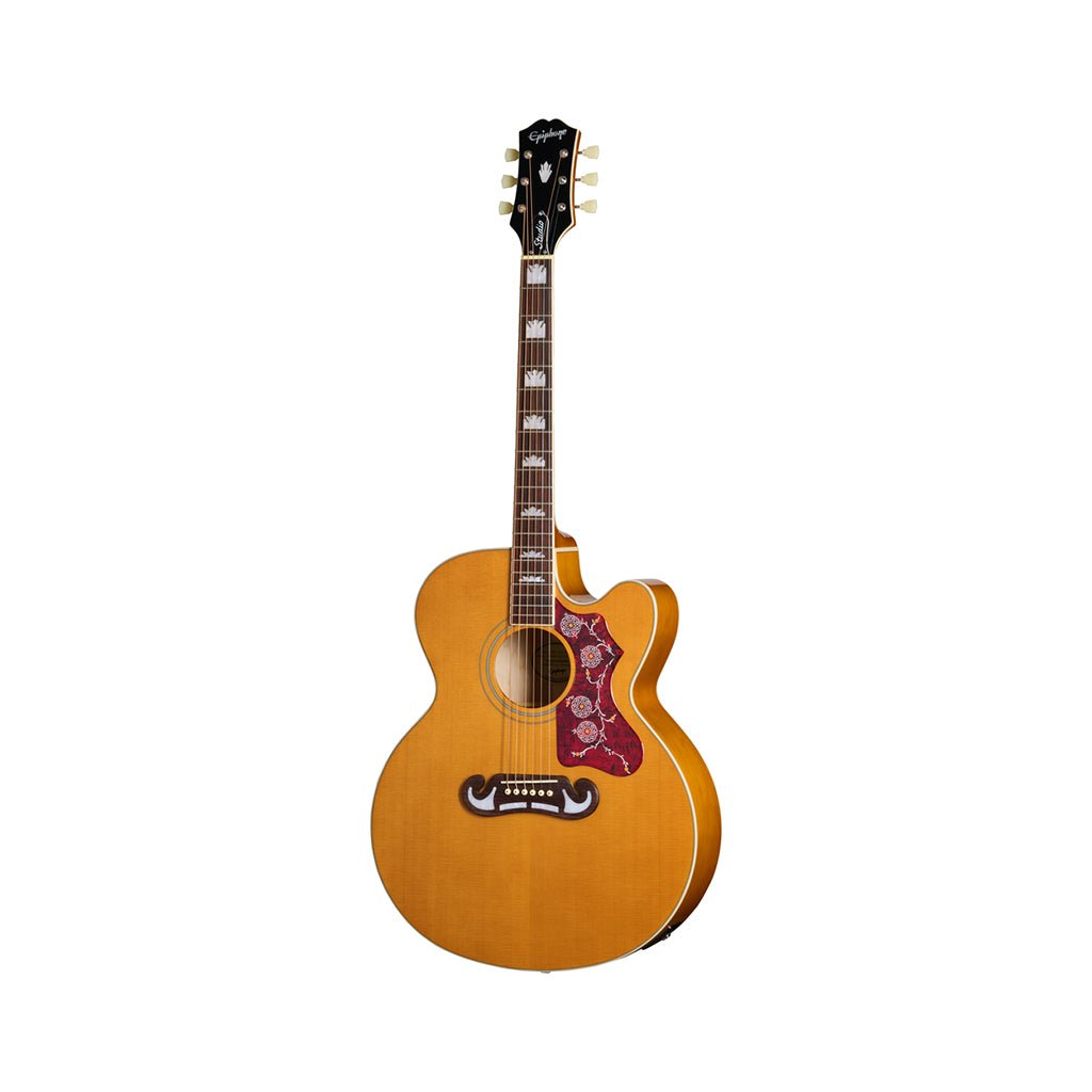 Epiphone J200 Studio EC - Natural Acoustic Guitars Sky Music