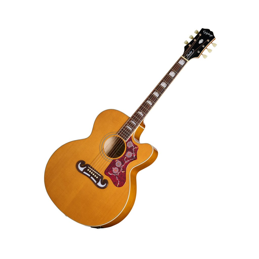 Epiphone J200 Studio EC - Natural Acoustic Guitars Sky Music