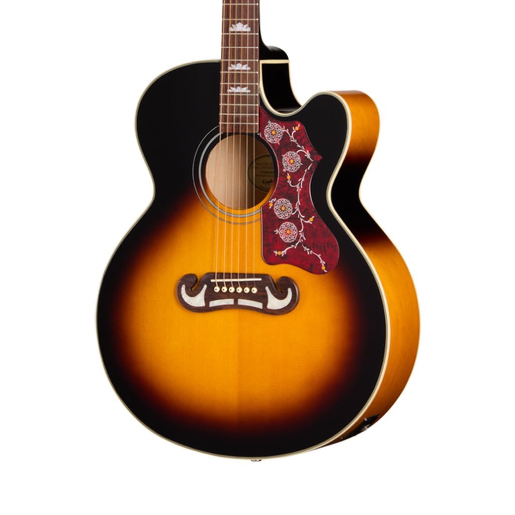 Epiphone J200 Studio EC - Vintage Sunburst Acoustic Guitars Sky Music
