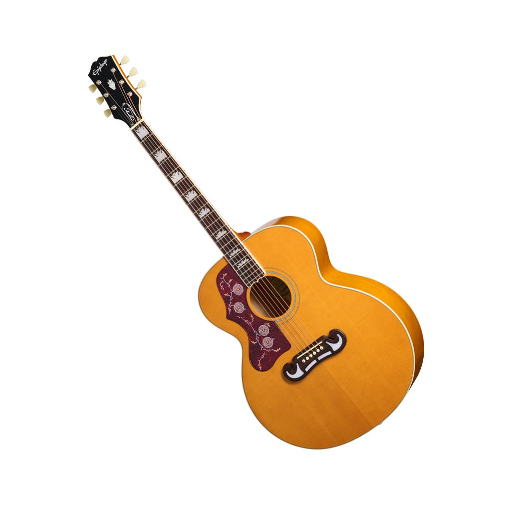 Epiphone J200 Studio Left Handed - Natural Acoustic Guitars Sky Music
