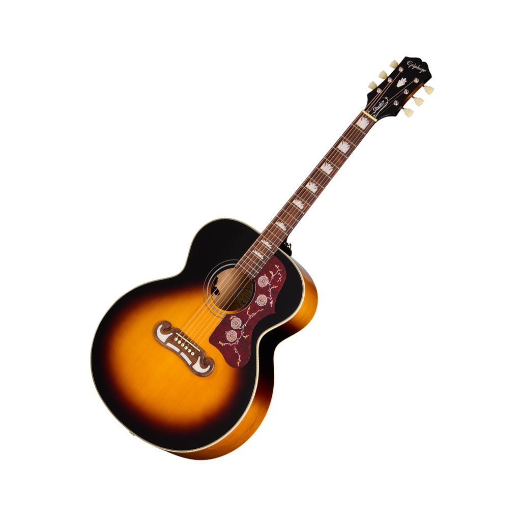 Epiphone J200 Studio - Vintage Sunburst Acoustic Guitars Sky Music