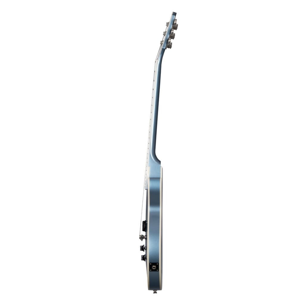 Epiphone Jared James Nichols "Blues Power" Les Paul Custom Electric Guitar - Aged Pelham Blue Electric Guitars Sky Music
