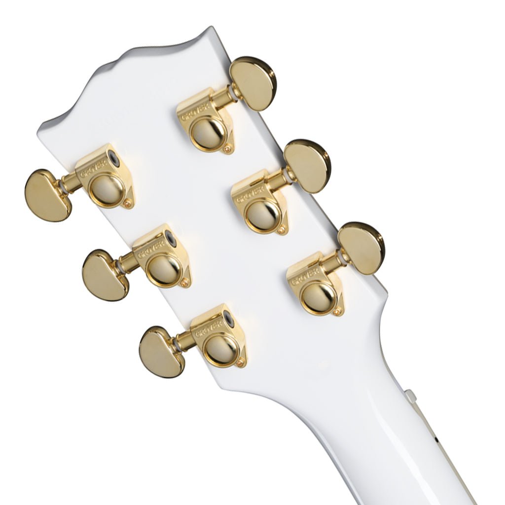 Epiphone Les Paul Custom Alpine White with Hardcase Electric Guitars Sky Music
