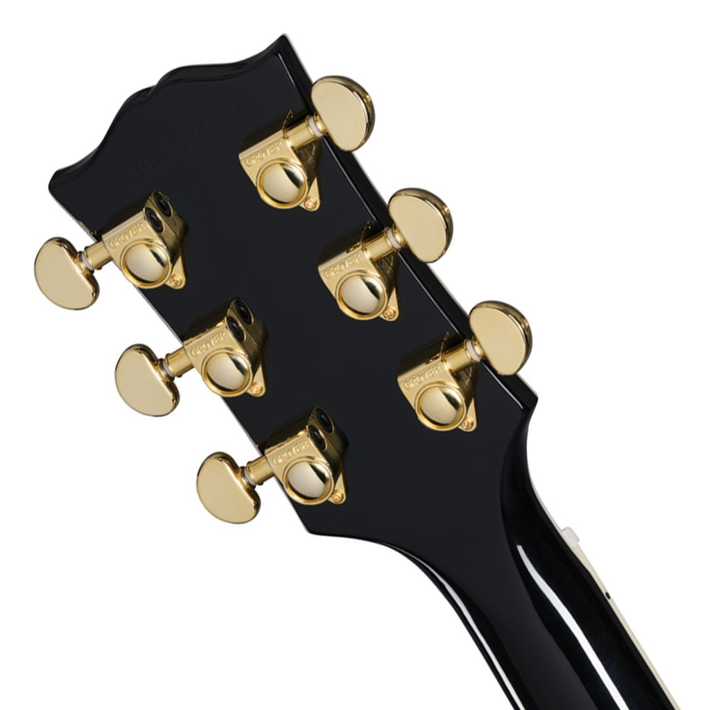 Epiphone Les Paul Custom Ebony with Hardcase Electric Guitars Sky Music