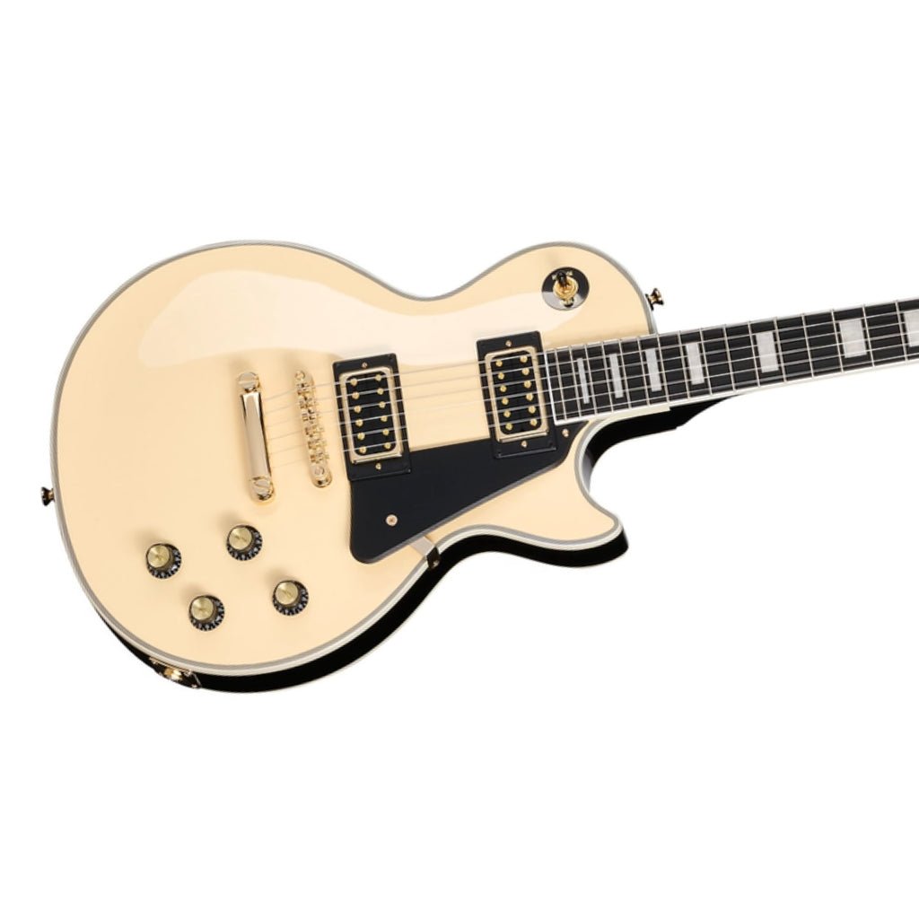 Epiphone Les Paul Custom Electric Guitar - Ivory Electric Guitars Sky Music