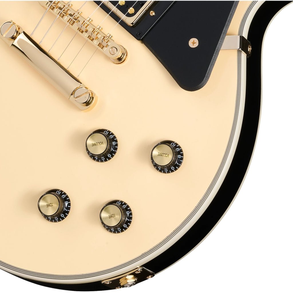 Epiphone Les Paul Custom Electric Guitar - Ivory Electric Guitars Sky Music