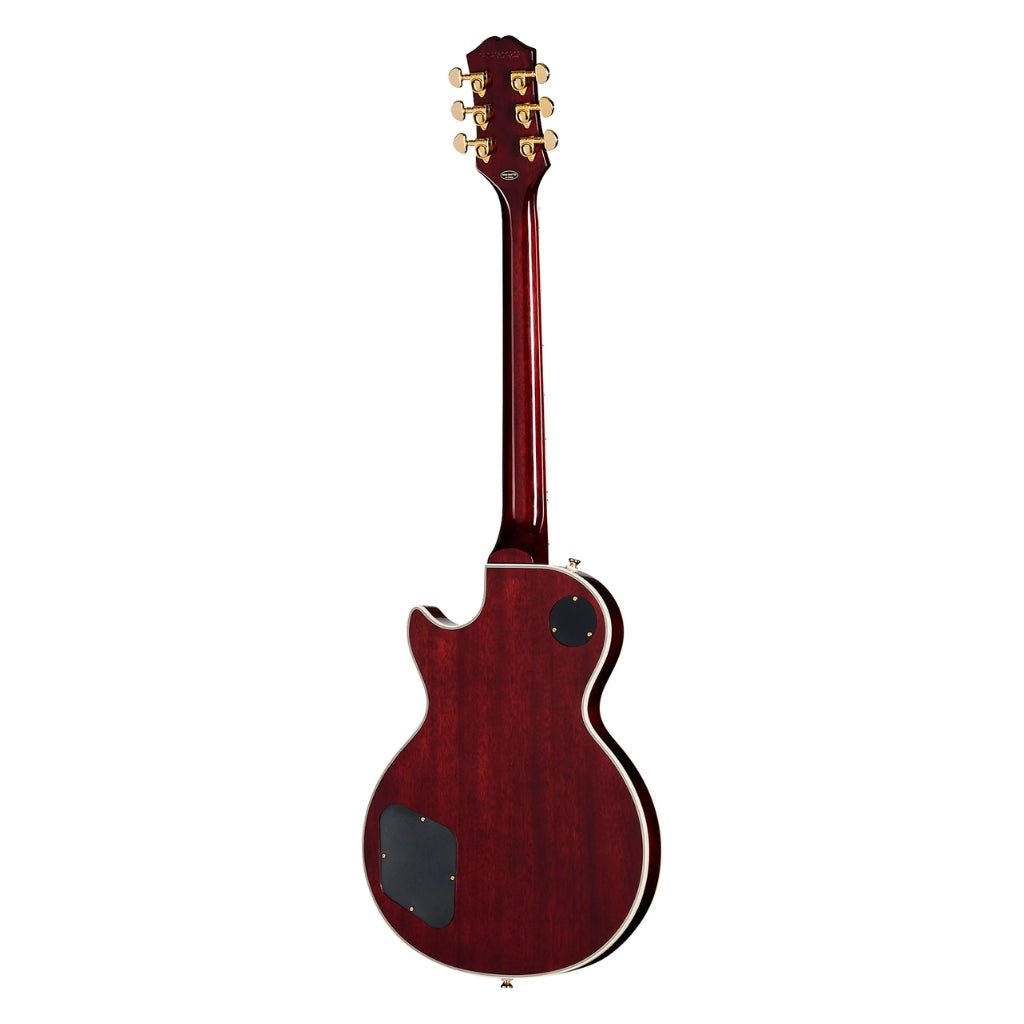 Epiphone Les Paul Custom Figured Electric Guitar - Iced Tea Burst Electric Guitars Sky Music