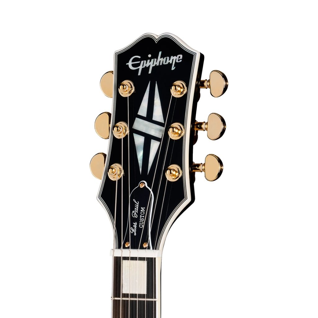 Epiphone Les Paul Custom Quilt Electric Guitar - Cobra Burst Electric Guitars Sky Music
