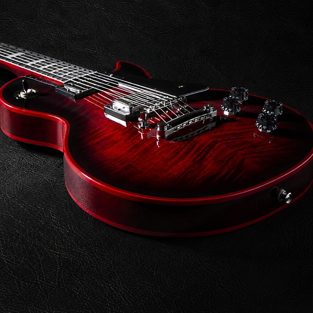 Epiphone Les Paul Custom Widow Electric Guitar - Red Burst (Sky Music Exclusive) Electric Guitars Sky Music
