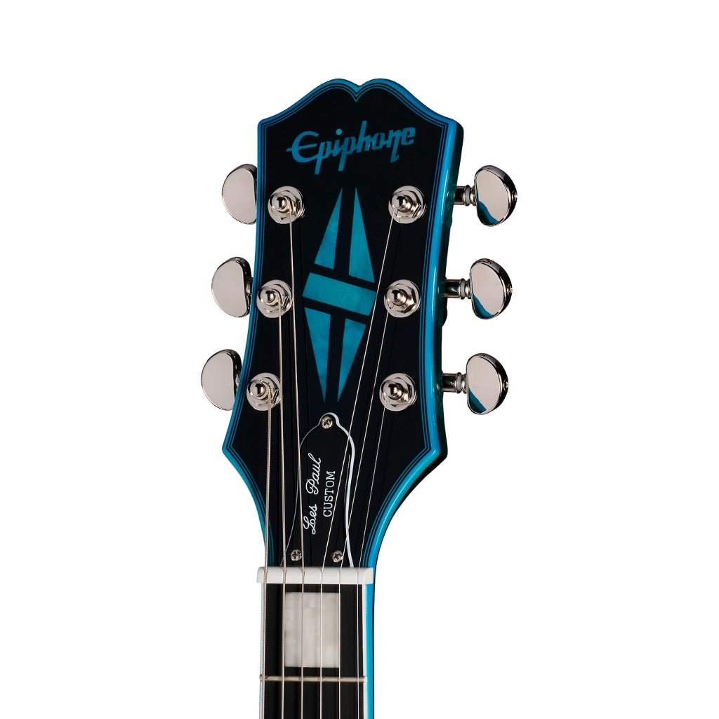 Epiphone Les Paul Custom Widow Limited Edition Electric Guitar - Indigo Burst Electric Guitars Sky Music