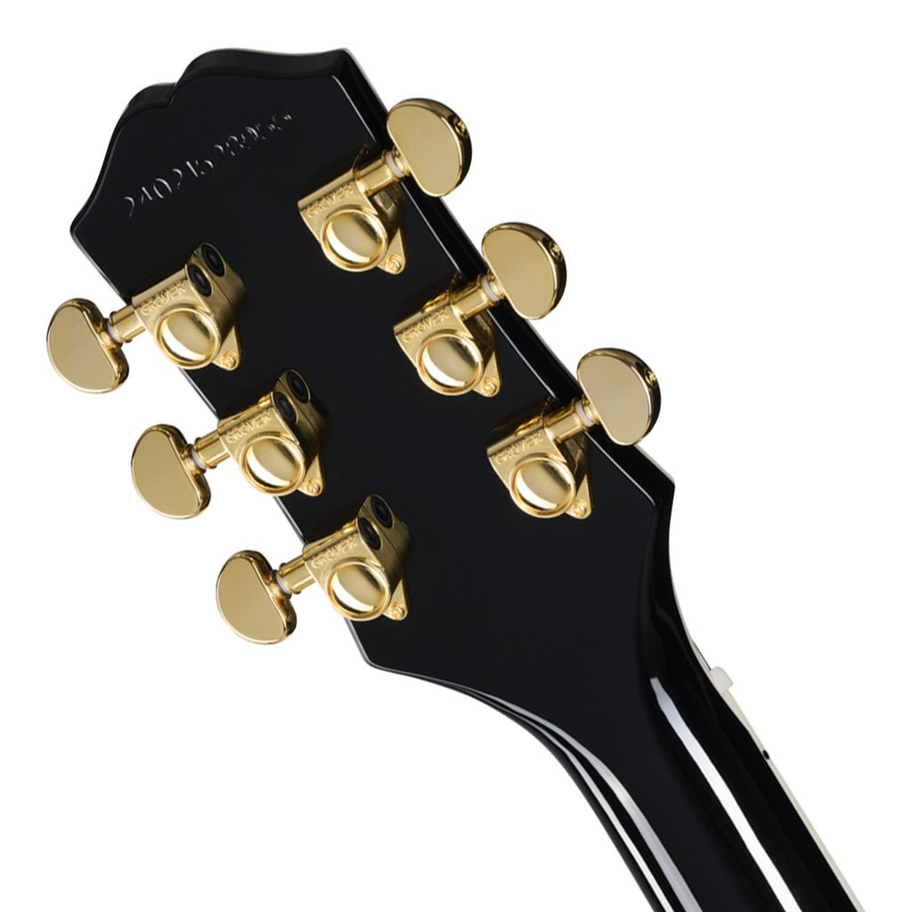 Epiphone Les Paul Custom with Premium Gig Bag - Ebony Electric Guitars Sky Music