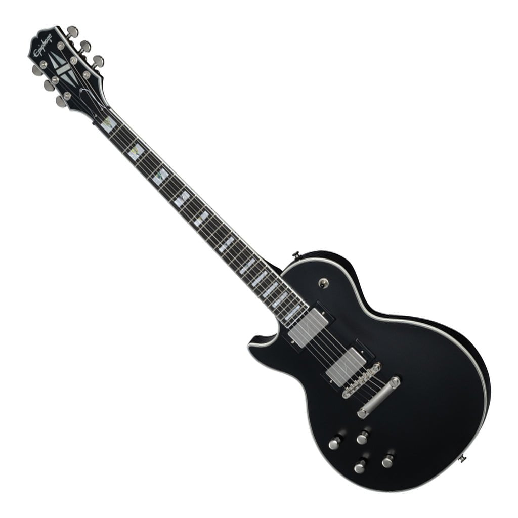 Epiphone Les Paul Prophecy Left Handed - Aged Jet Black Metallic Electric Guitars Sky Music