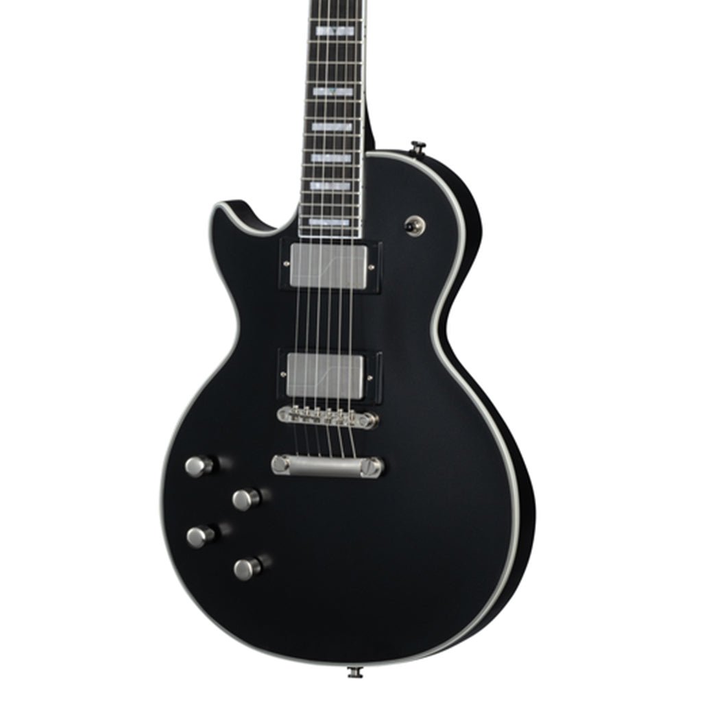Epiphone Les Paul Prophecy Left Handed - Aged Jet Black Metallic Electric Guitars Sky Music